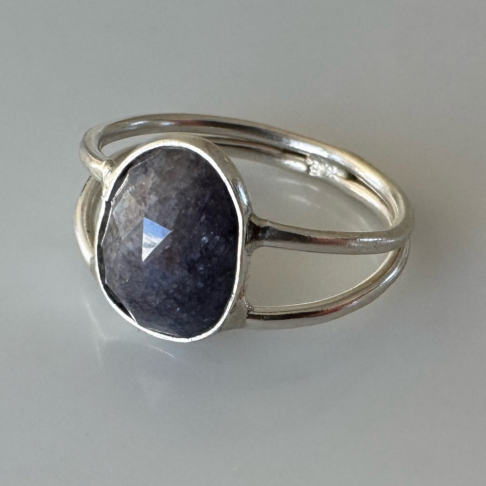 NWOT Sundance Midnight at Sea Ring, Sodalite, Sterling Silver - Picture 4 of 7